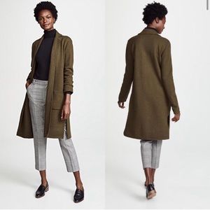 Madewell Olive Green Camden Sweater Coat